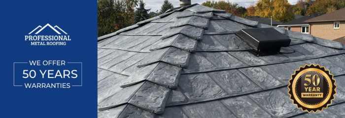 Warranties - Professional Metal Roofing