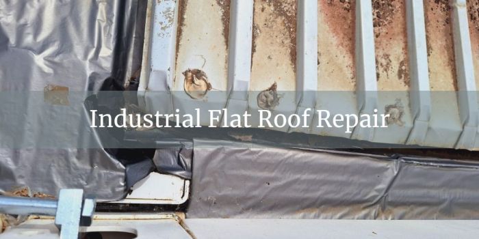 Industrial Roof Repair London and UK | RJ Evans Flat Roofing